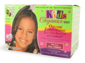 Creme suavizante Kids Organics Relaxer System Kit 1 Aplicação