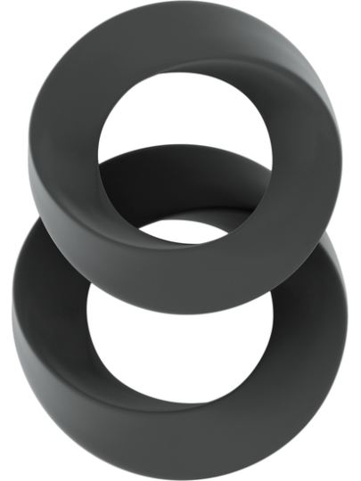 Conjunto de anéis de silicone para pênis Sono N.24
